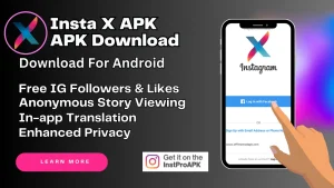 insta X APK feature Image download latest version free